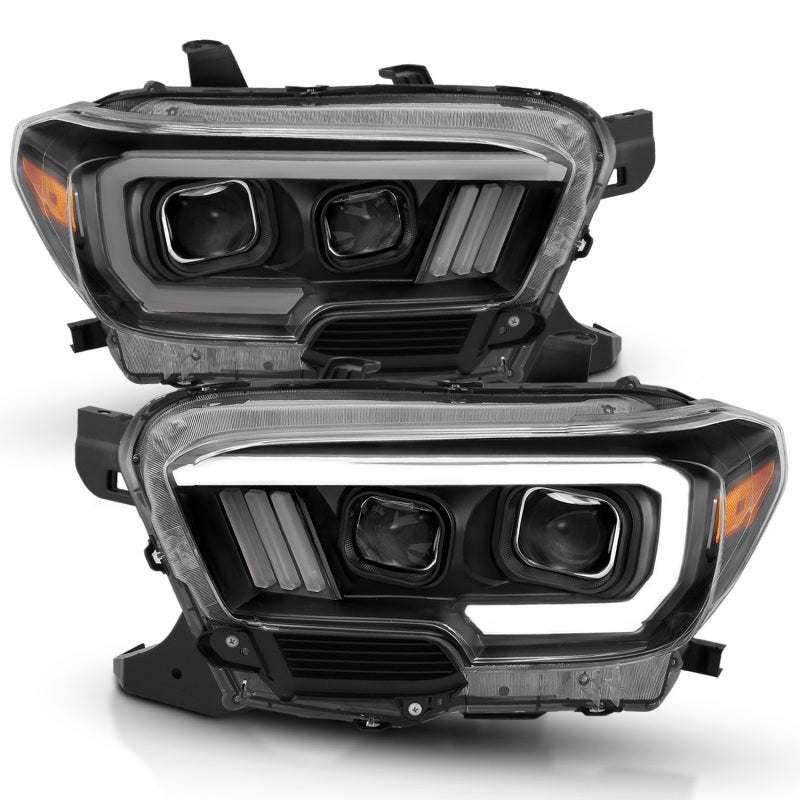 ANZO 2016-2023 Toyota Tacoma LED Projector Headlights