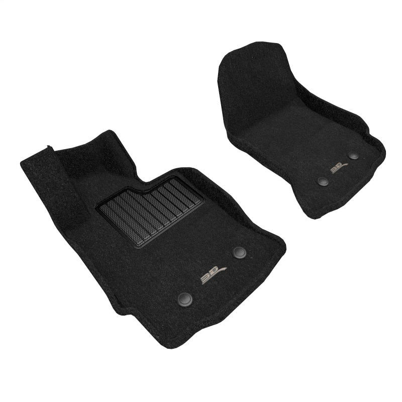 3D MAXpider Elegant Front & Rear Floor Mats for 2014-2019 Chevrolet Corvette C7