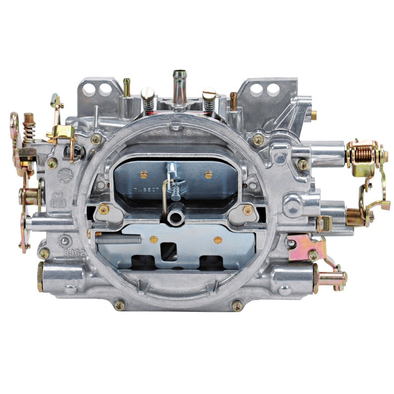 Edelbrock 1905 AVS2 650 CFM Annular Booster Carburetor Manual Choke Satin