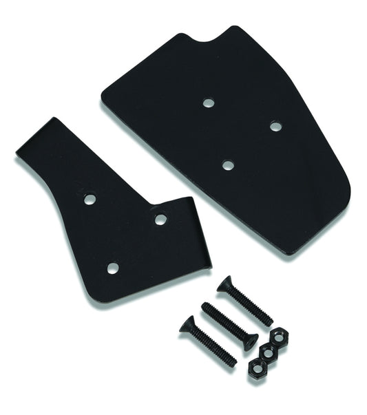 Bestop 76-86 Jeep Cj7 Door Mirror Brackets (Black Factory Soft Top)