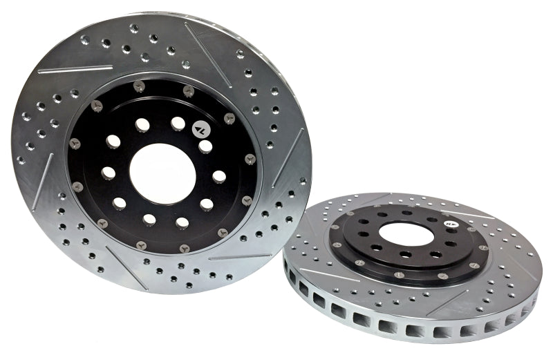 Baer Brakes 04-09 Cadillac XLR Eradispeed+ Front SDZ 2-Piece Performance Brake Rotors — & 2005-13 Chevy Corvette Base w/JL9 Brake package