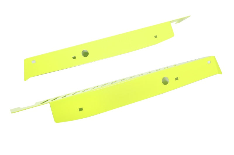 PERRIN 22-26 Subaru WRX Fender Shroud Set - Neon Yellow