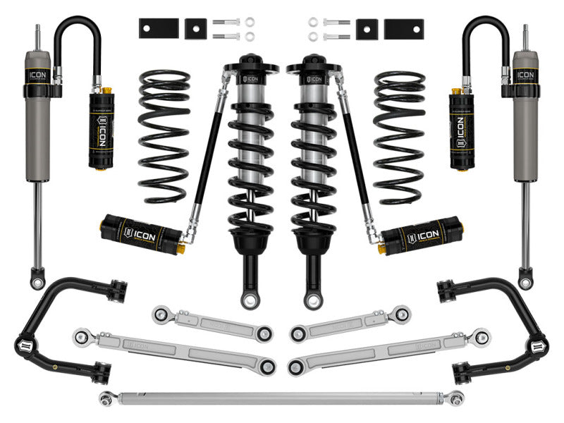 Icon 23-25 Toyota Sequaia 3-4.5in Stage 10 Suspension System w/ Billet CDXS