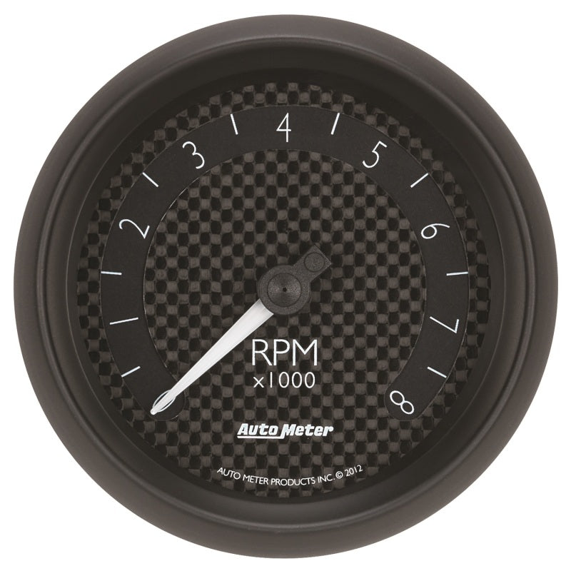 AutoMeter 8097 GT Series 3-3/8in In Dash 8K RPM Tachometer
