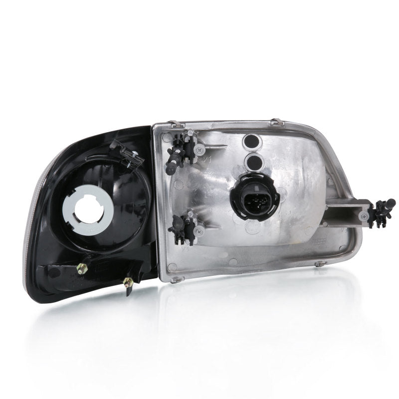 ANZO 1997-2003 Ford F-150 Crystal Headlights