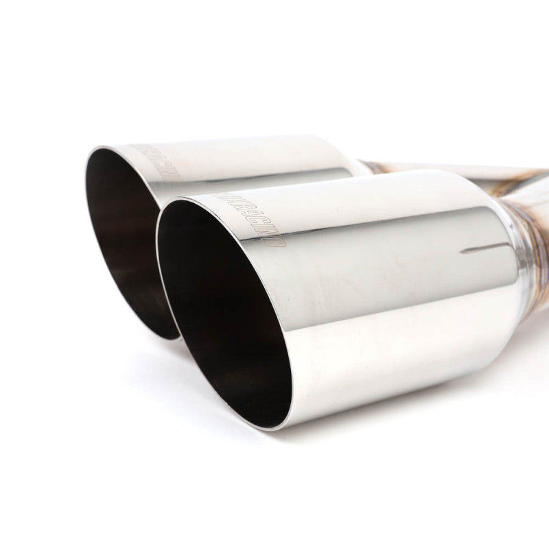 BLOX Racing 2022+ WRX Muffler Delete / Axle Back Single Wall 4in - Polished Tips BXEX-51106