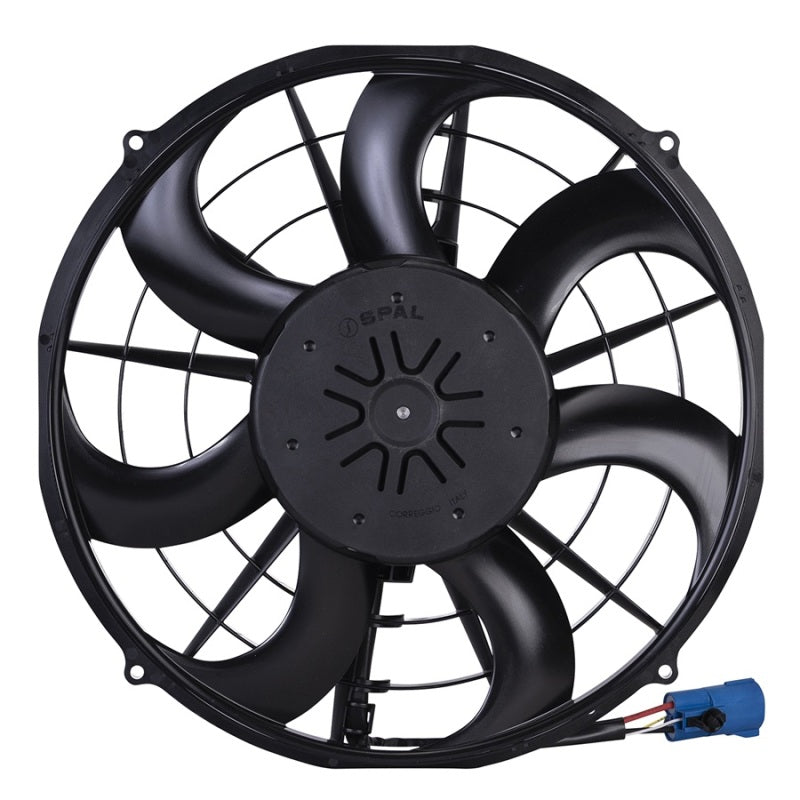 SPAL 30107101-PKG 16 Inch 500W Brushless Electric Fan Drop-In with Jumper Harness