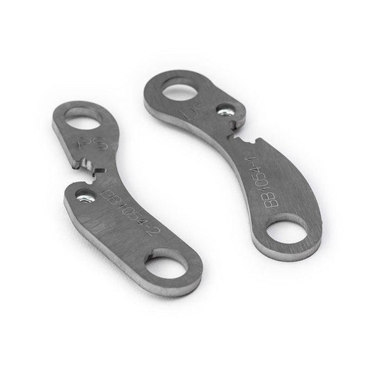 Artec Industries BB1054 1 Ton Sterling ABS Sensor Plates Pair for 2007-2018 Jeep Wrangler JK