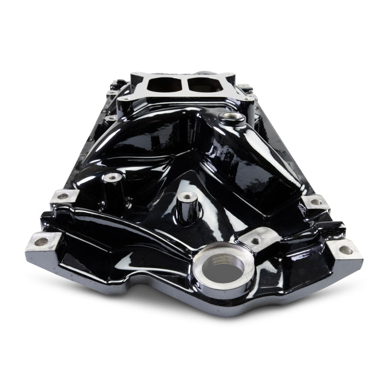 Edelbrock 2716-BP Chevrolet Vortec Small Block Performance EPS Manifold - Black Plasma Finish