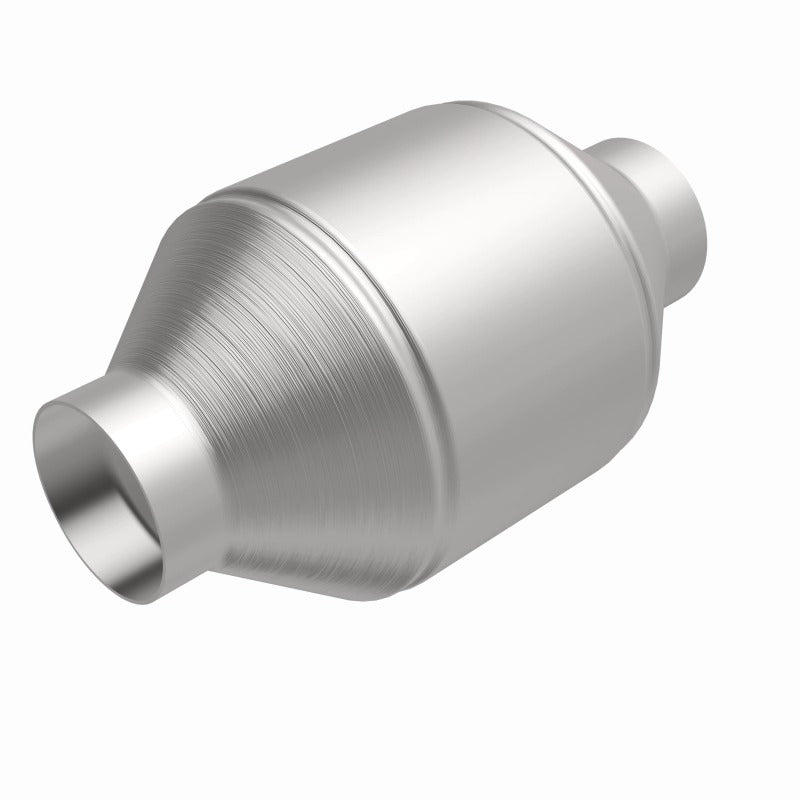 MagnaFlow 51655 Conv Univ 2.25in Inlet/Outlet Center/Center Round 3in Body L x 5in W x 8.75in Overall L - #51655