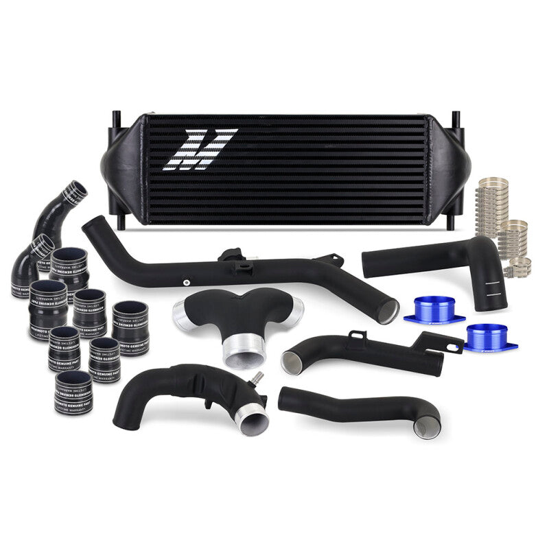 Mishimoto 21+ Bronco 2.7 Stock Location INT Kit MWBK Pipes BK Cooler - #MMINT-BR27-21KBBK