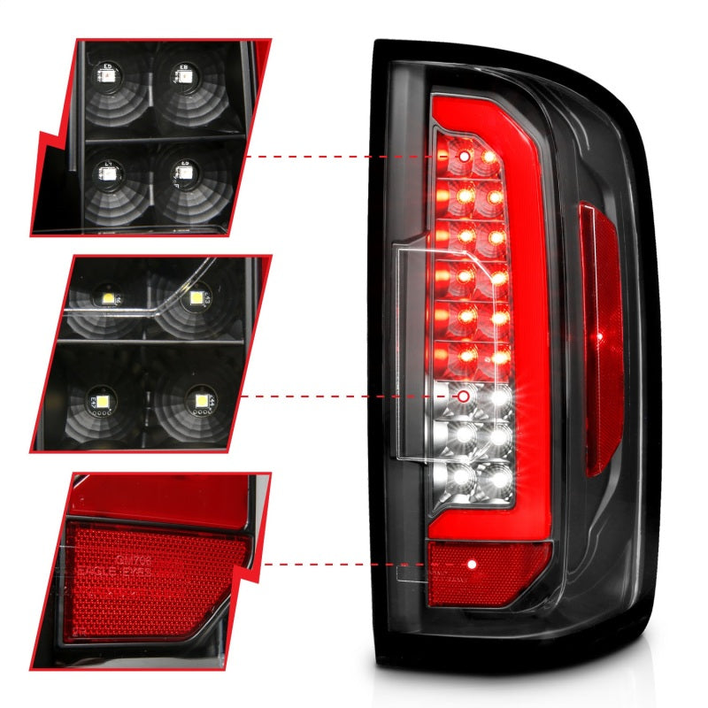 ANZO 2015-2022 Chevrolet Colorado LED Taillights