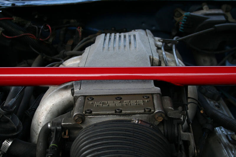 UMI Performance 2008-R Adjustable Strut Tower Brace Red for 1987-1992 GM F-Body