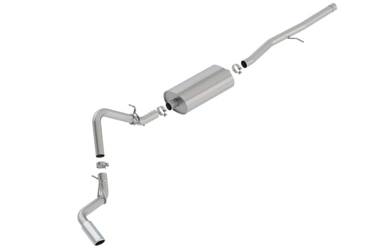Borla 140793 2019 Silv/Sierra C/B Exhaust Touring 1500 5.3L V8 AT 2&4WD EC STB(78.8) CC SB(69.3) 147.4 WB - #140793