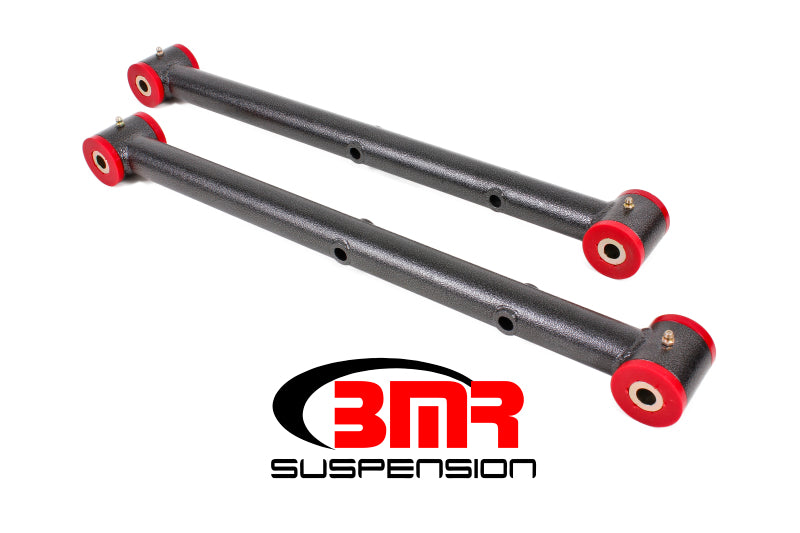 BMR 1964-1972 A-Body Non-Adj. Lower Control Arms (Polyurethane) - Black Hammertone