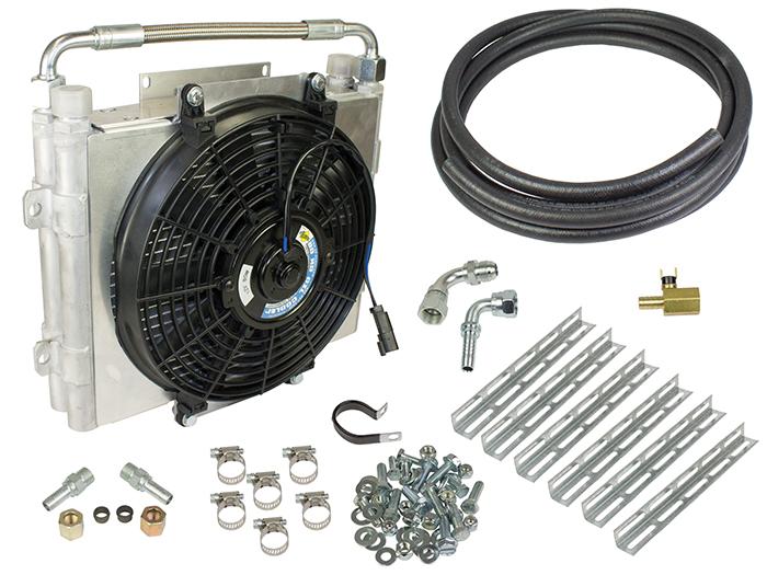 BD Diesel Xtrude Double Stacked Transmission Cooler Kit 1030606-DS-12