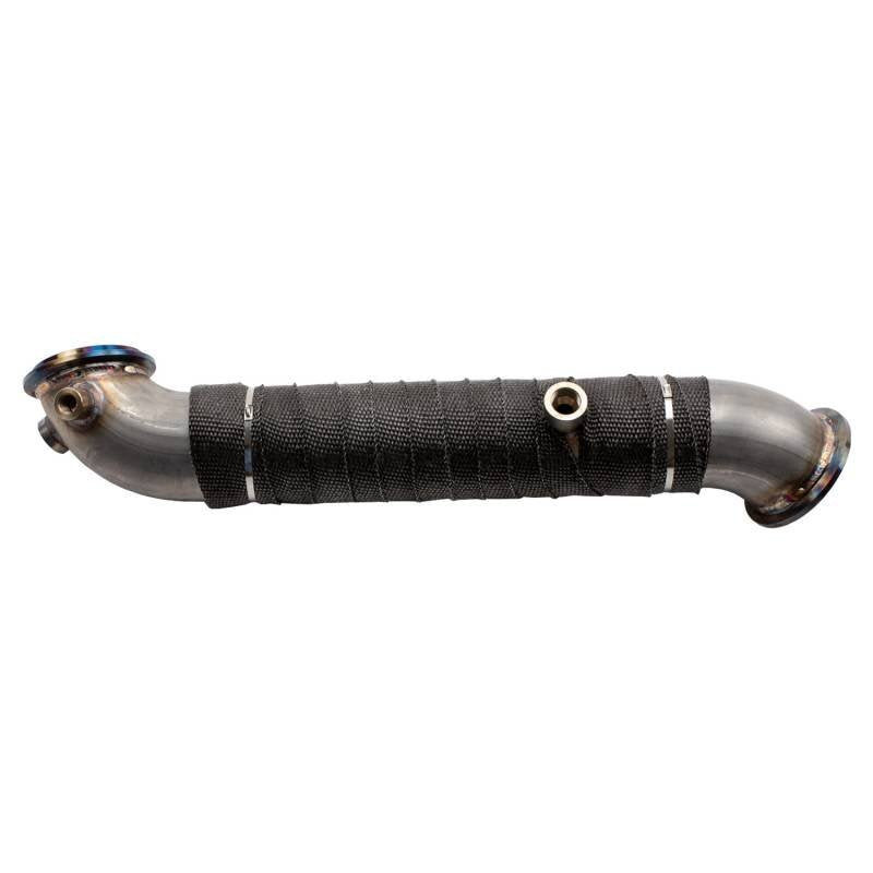 Wehrli Custom Fabrication WCF100704 3in Stainless Down Pipe (V-Band Style) for 2011-2016 Chevrolet Silverado / GMC Sierra 2500 HD / 3500 HD 6.6L LML Duramax