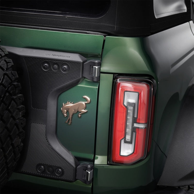 Ford Racing for 2021-2026 Bronco Rear Emblem Overlay - Bronze