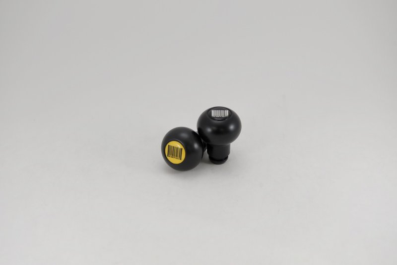 Kartboy Subaru Knuckleball Shift Knob - 5-Speed - Black Delrin KB-014-BD-5SPD