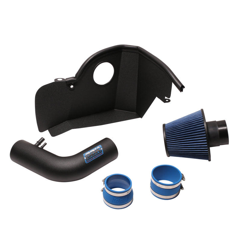 BBK Performance 18465 Cold Air Intake Kit Blackout Finish for 2015-2017 Ford Mustang V6 (3.7L)