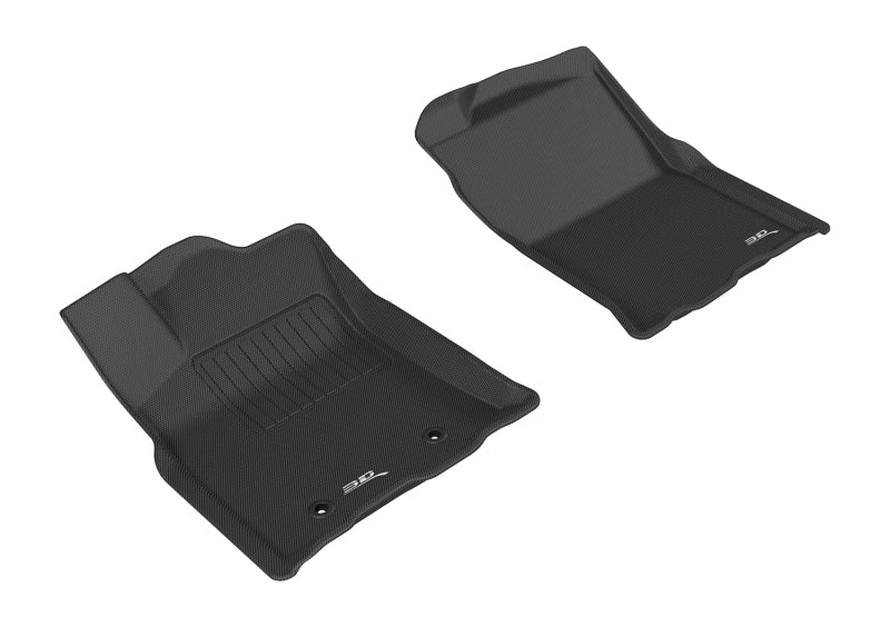 3D MAXpider Kagu Front Floor Mats for 2016-2017 Toyota Tacoma
