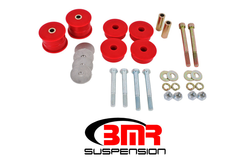 BMR 2015-2026 S550 Mustang Differential Bushing Kit (Polyurethane) - Red