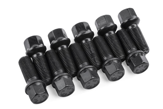 APR Lug Bolts - Use w/10mm Spacers - 37mm - Black (Set of 10)