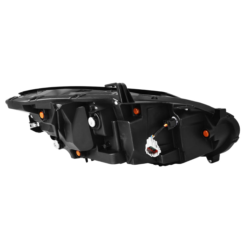 AlphaRex 880494 23-24 Nissan Z NOVA-Series LED Projector Headlights Alpha-Black w/Activation Light & Sequential.Signal