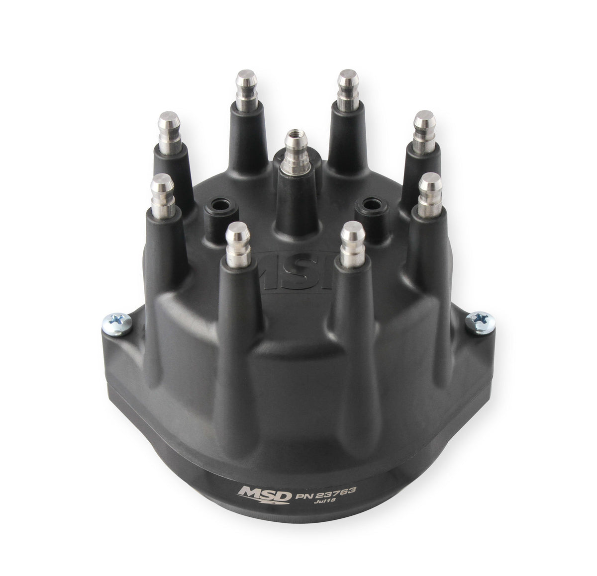 MSD 23763 Black, for Chevy Tall Deck Dual Sync Distributor