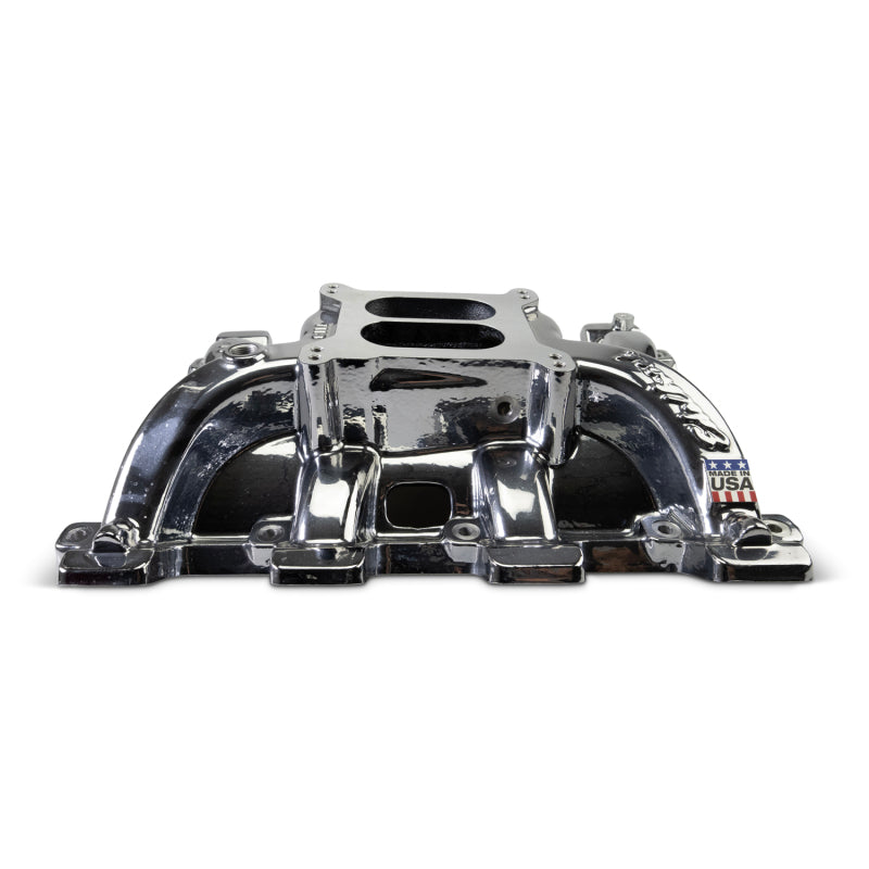 Edelbrock 71187-CP Chevrolet LS1 Performer RPM Intake Manifold Only - Chrome Plasma Finish