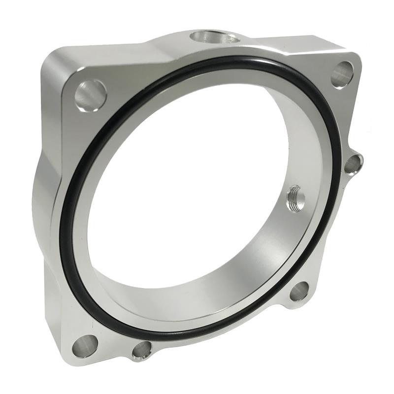 Torque Solution Throttle Body Spacer (Silver): Kia Optima 2.0T