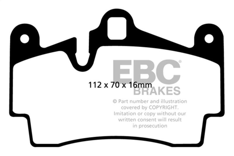 EBC Brakes Bluestuff Street and Track Day Brake Pads DP51474NDX