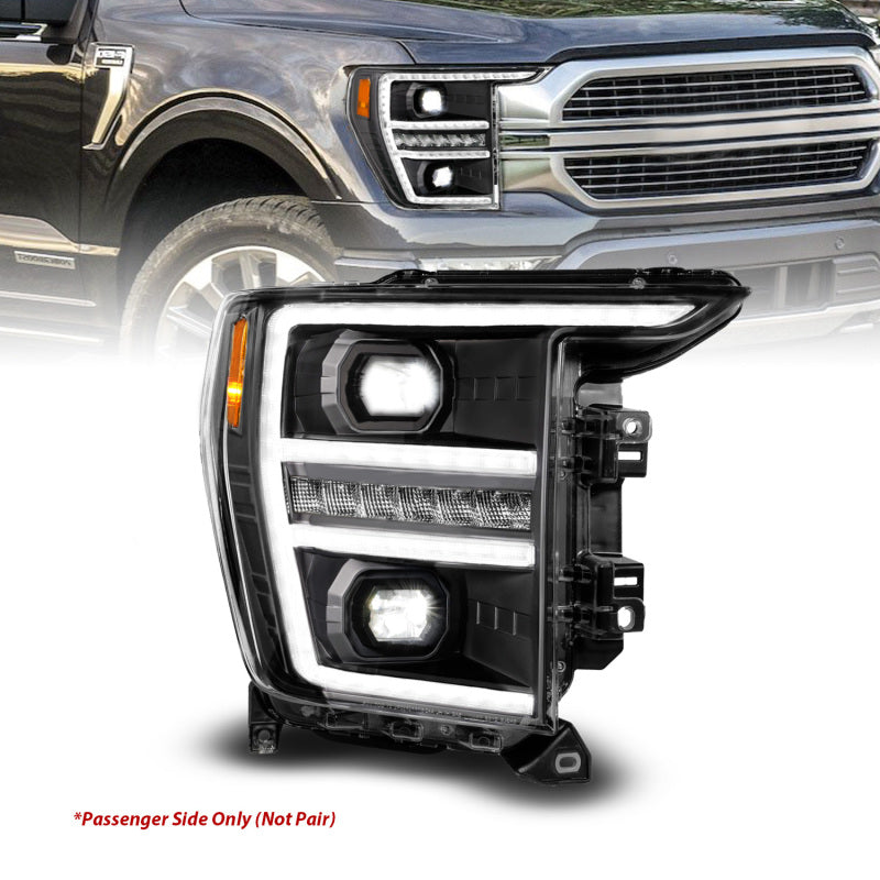 ANZO 2021-2023 Ford F-150 LED Projector Headlights