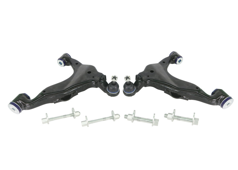 SuperPro Front Lower Control Arm, Ball Joint and HDCamber Pin Kit