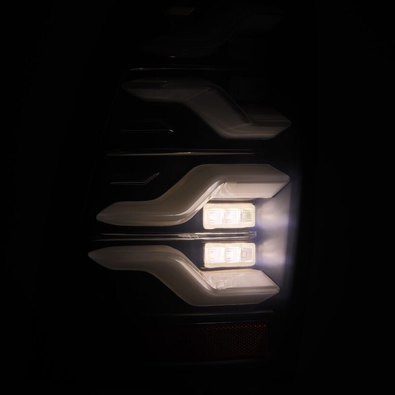 AlphaRex 680060 05-15 Toyota Tacoma LUXX LED Taillights Black w/Activation Light/Sequential Signal