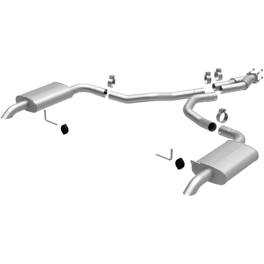 MagnaFlow 16710 75-79 Chevy Corvette V8 5.7L Dual Split Rear Exit Stainless Cat-Back Perf Exhaust - #16710