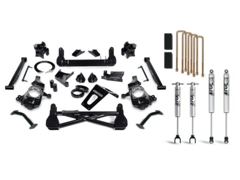 Cognito Motorsports 110-P1032 7-Inch Standard Lift Kit with Fox PSMT 2.0 Shocks for 2020-2025 Chevrolet Silverado / GMC Sierra 2500 HD / 3500 HD