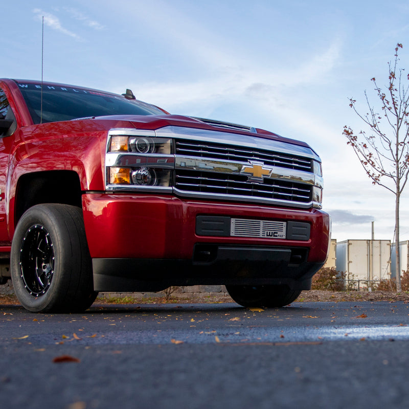 Wehrli Custom Fabrication WCF100290-FTB Bumper Grille Fine Texture Black for 2015-2019 Chevrolet Silverado 2500 HD / 3500 HD 6.6L LML/L5P Duramax