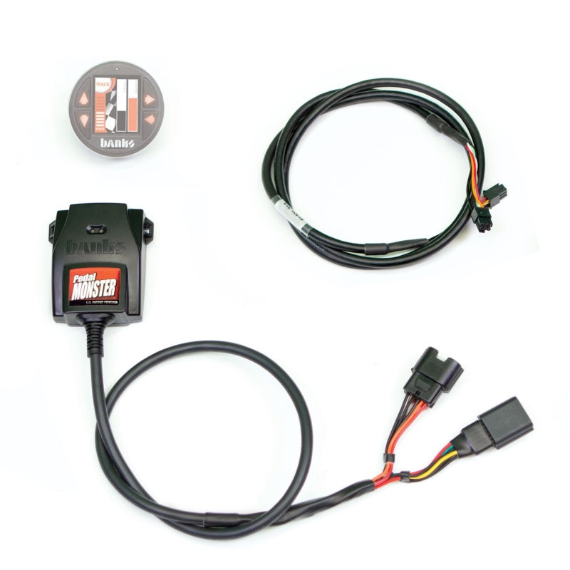 Banks Power Pedal Monster® Kit, Molex MX64, 6 Way, Use w/iDash® 1.8, CARB, 07-19 RAM 2500/3500 & 11-20 FORD 6.7L