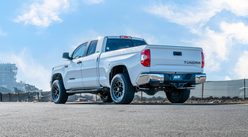 Borla 140332BC Cat-Back Exhaust System Touring with Black Chrome Tips for 2009-2021 Toyota Tundra (4.6L/5.7L)