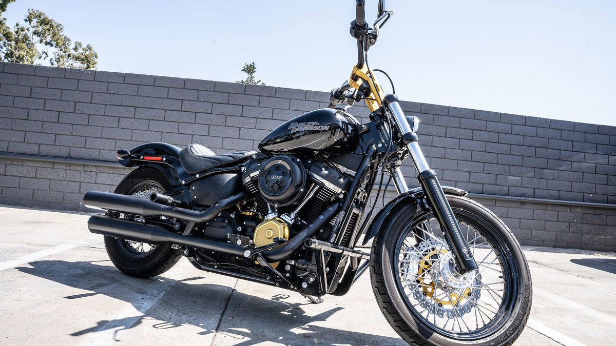 Burly Brand B10-3012C Brawler Kit Front and Rear Chrome for 2018-2026 Harley-Davidson Softail