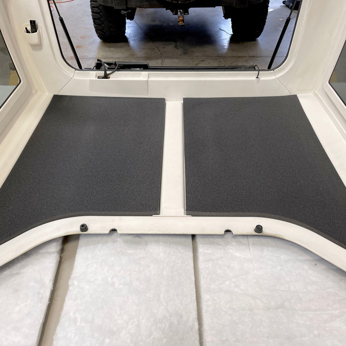DEI for 2011-2018 Jeep Wrangler JK 2-Door Boom Mat Headliner - 4 Piece - Gray