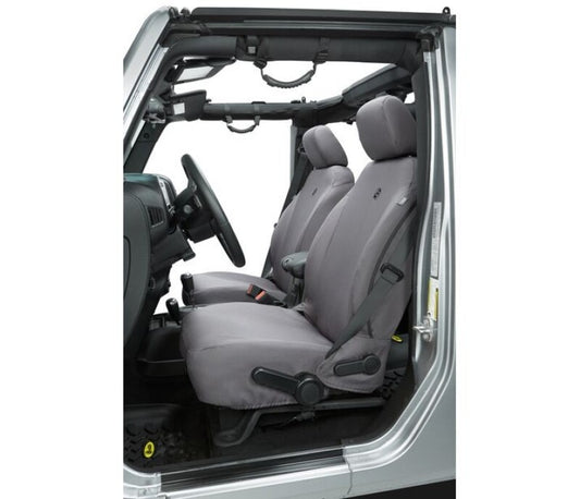 Bestop 13-18 Jeep Wrangler JK Front Seat Covers (Charcoal)