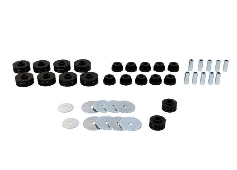 Whiteline W93447 Body Mount Bushing Assembly Kit Front/Rear for 1984-1988 Toyota 4Runner