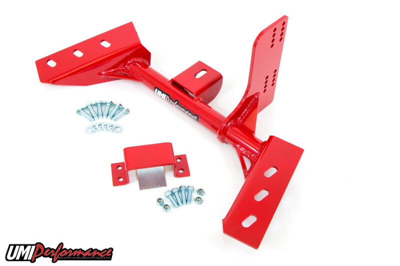 UMI Performance 2232-R Torque Arm Relocation Kit TH400 Red for 1982-1992 F-Body