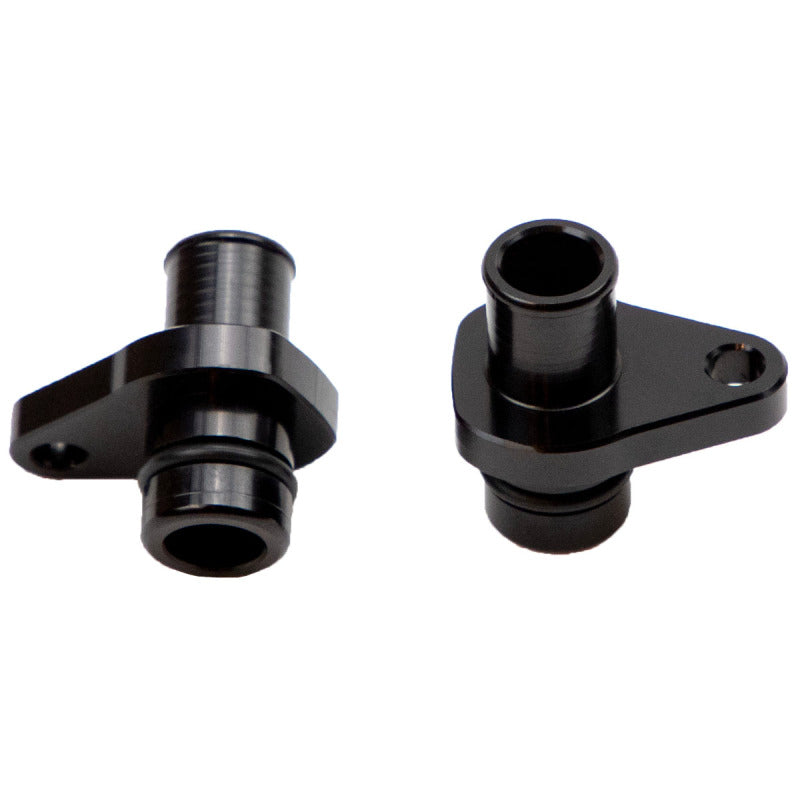 Wehrli Custom Fabrication WCF100189 Crankcase Vent Fitting Kit Black Anodized for 2004.5-2010 Chevrolet Silverado / GMC Sierra 2500 HD / 3500 HD Duramax
