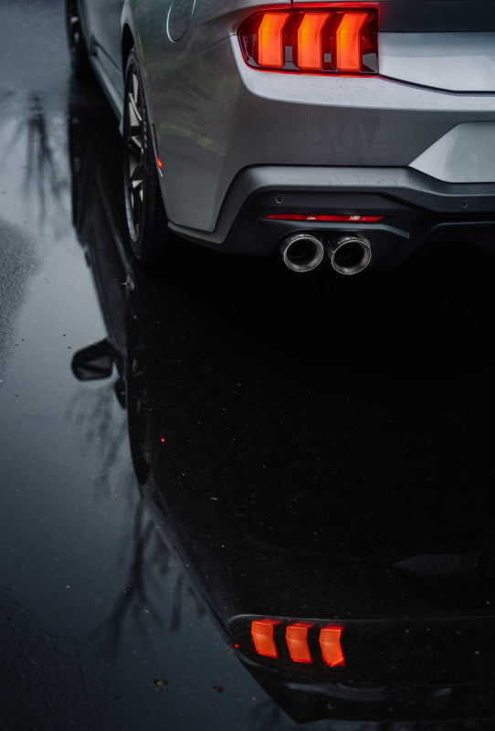 MBRP Mustang 5.0L T304 3in Cat-Back Exhaust with Quad Carbon Fiber Tips