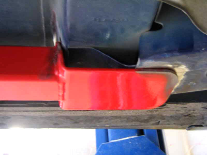 UMI Performance 2000-B Boxed Style Weld-In Subframe Connectors Black