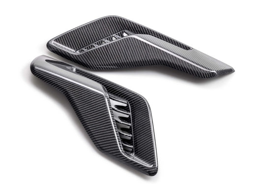 Ford Racing for 2021-2024 F-150 Raptor Carbon Fiber Fender Vent Set - Gloss