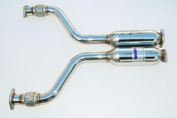 Invidia HS02N3ZGID 02-08 Nissan 350Z Gemini Rolled Titanium tip Cat-back Exhaust